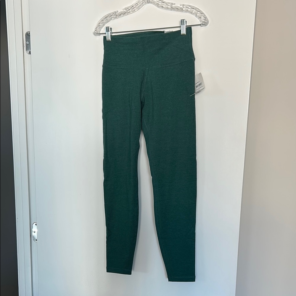 Green High-Rise Workout Leggings